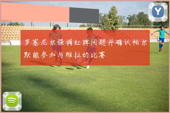 罗塞尼尔强调红牌问题并确认帕尔默能参加与维拉的比赛